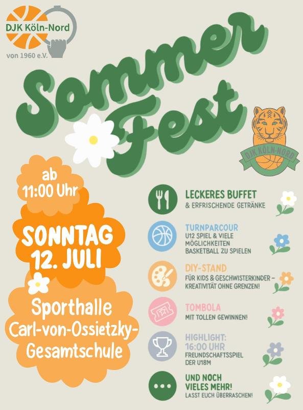 Sommerfest-Flyer