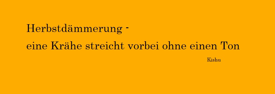 Spruch des Monats