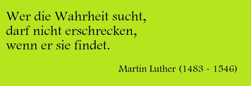 Spruch des Monats